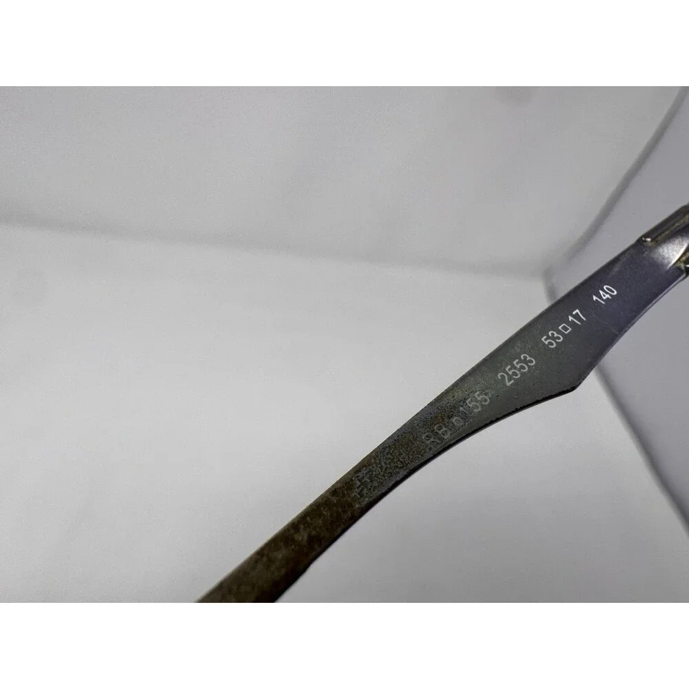 Ray-Ban RB6155 Eyeglass Frames Only 53-17-140 Gunmetal 2553